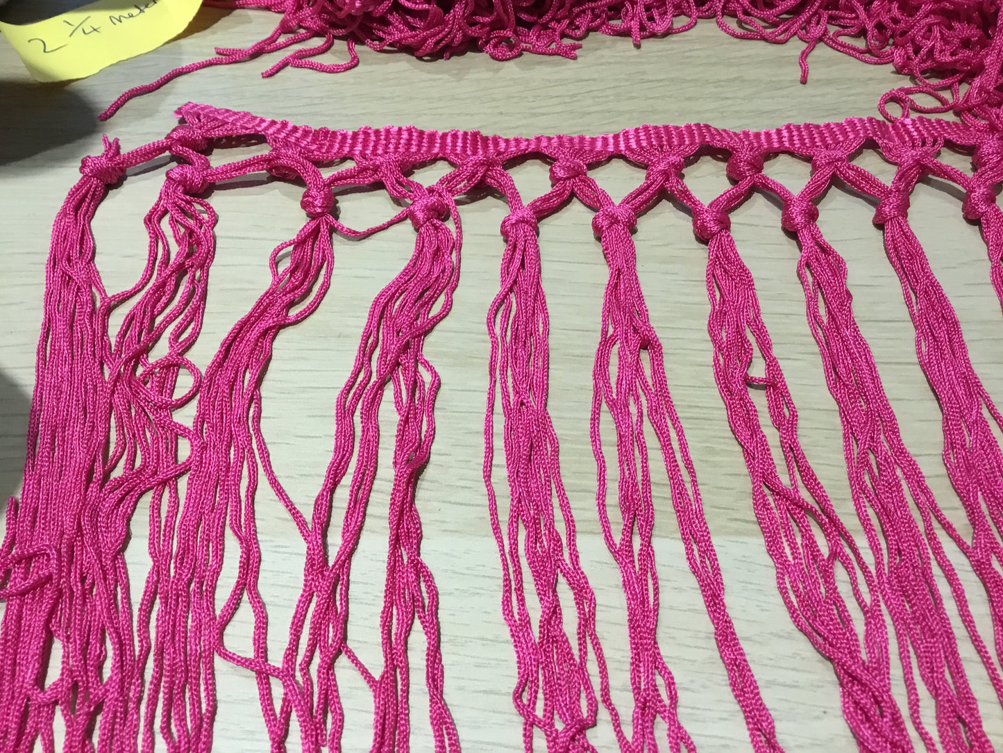 20cm knotted Fringe