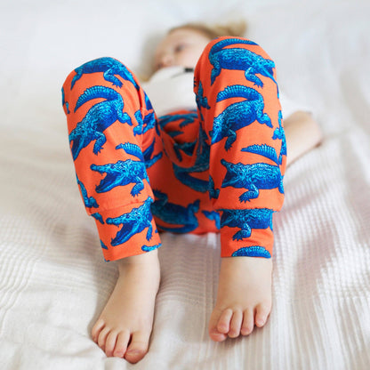 Super Mutant Blue Crocodile Leggings 0-6 Years: 18-24 M