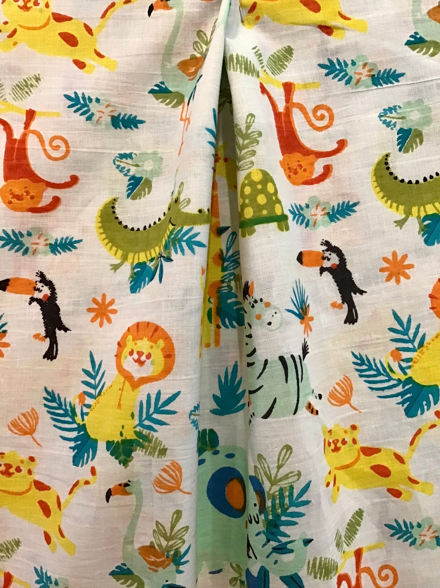 Happy SafariScreen Printed Fabric 100% Cotton