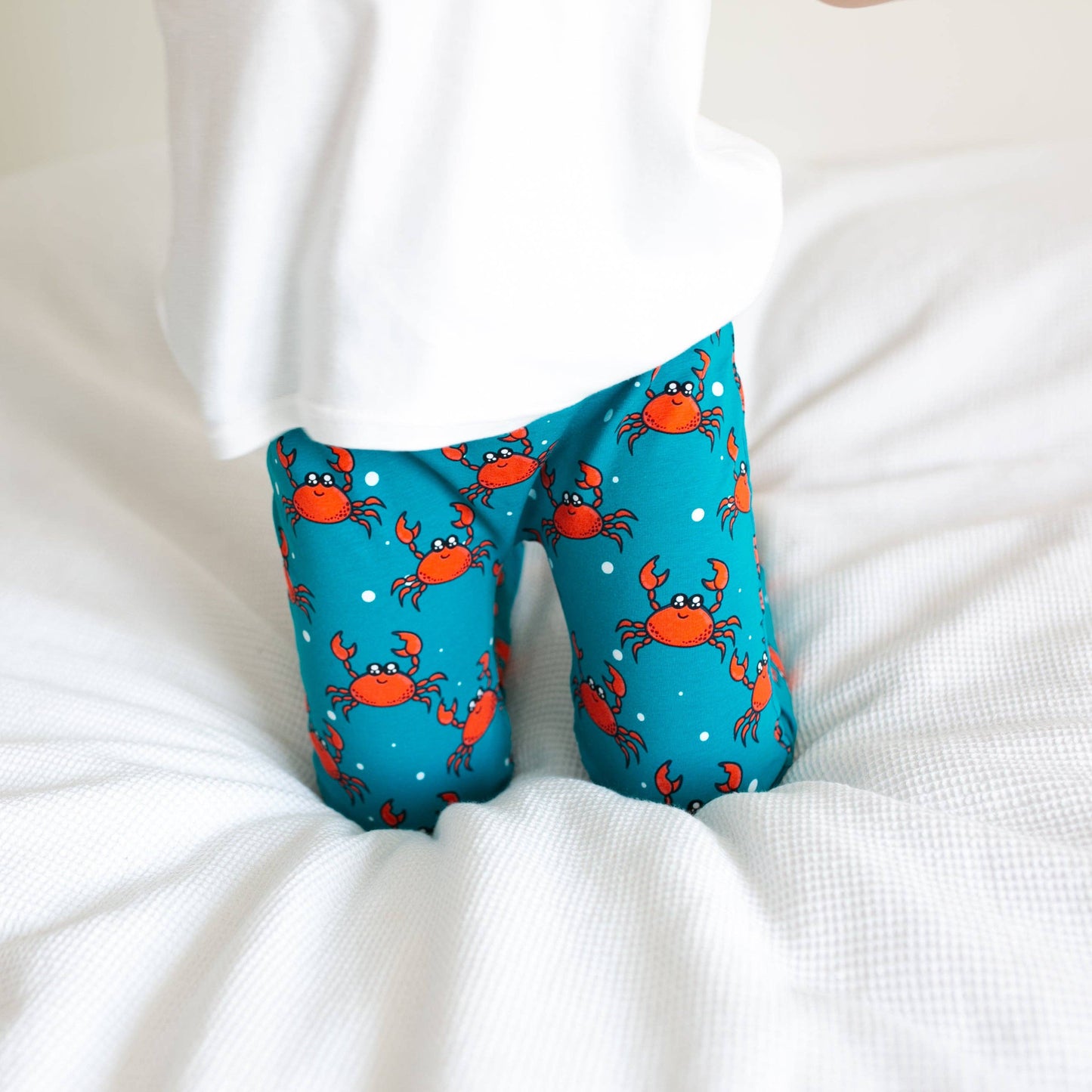 Crab Print Baby Leggings 0-6 Years: 18-24 M