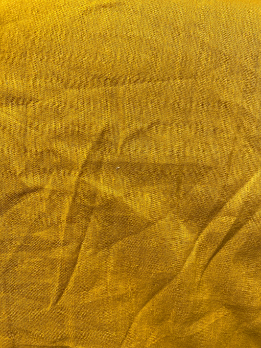 Yellow beach ball Plain coloured Fabric 100% Cotton