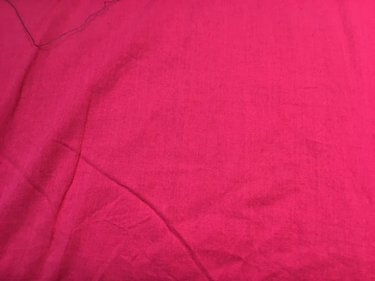 Pink plain dyed Fabric 100% Cotton voile