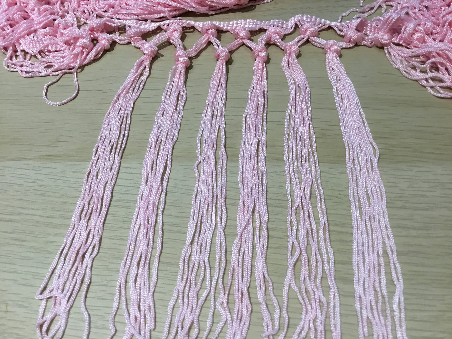 20cm knotted Fringe