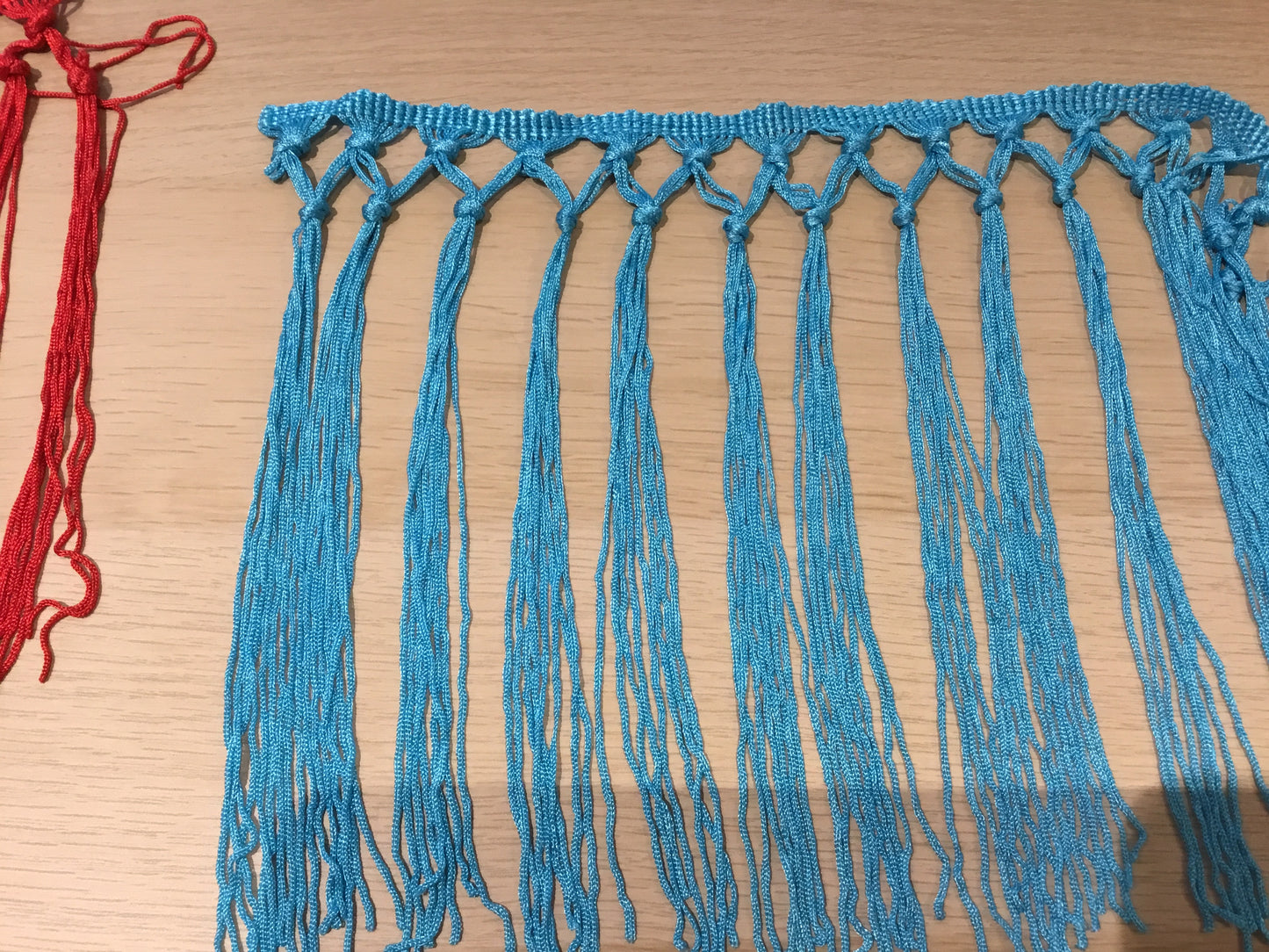 20cm knotted Fringe