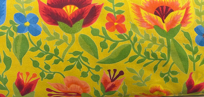 Floral fiesta Screen Printed Fabric 100% Cotton