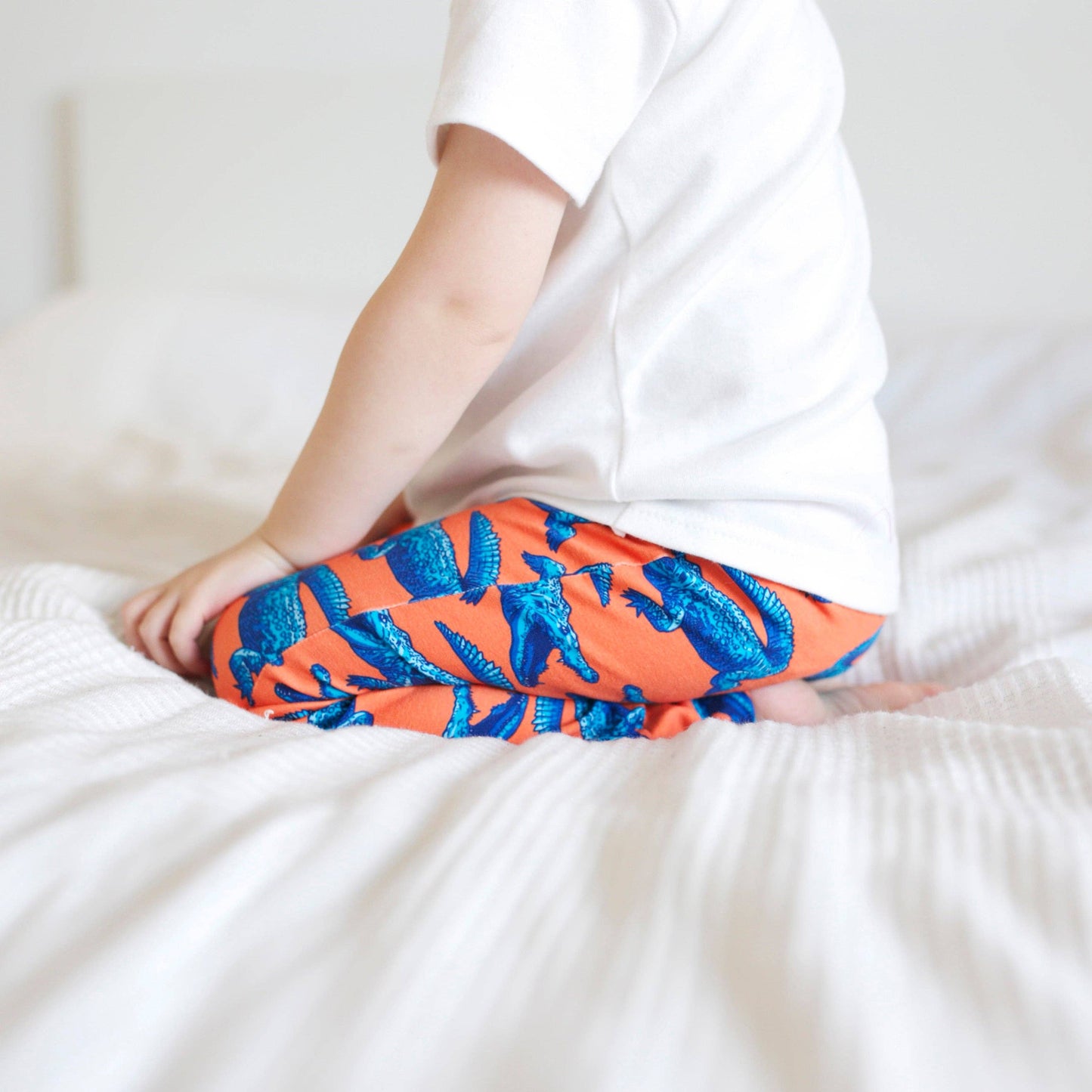 Super Mutant Blue Crocodile Leggings 0-6 Years: 18-24 M