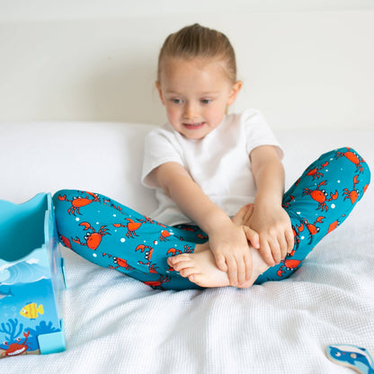 Crab Print Baby Leggings 0-6 Years: 2-3 Y