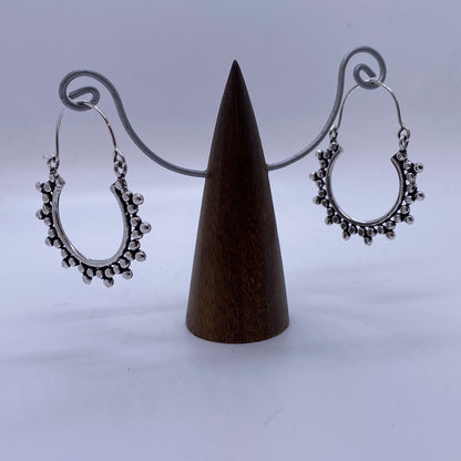 Oh Balls hoop earrings - Violet Elizabeth